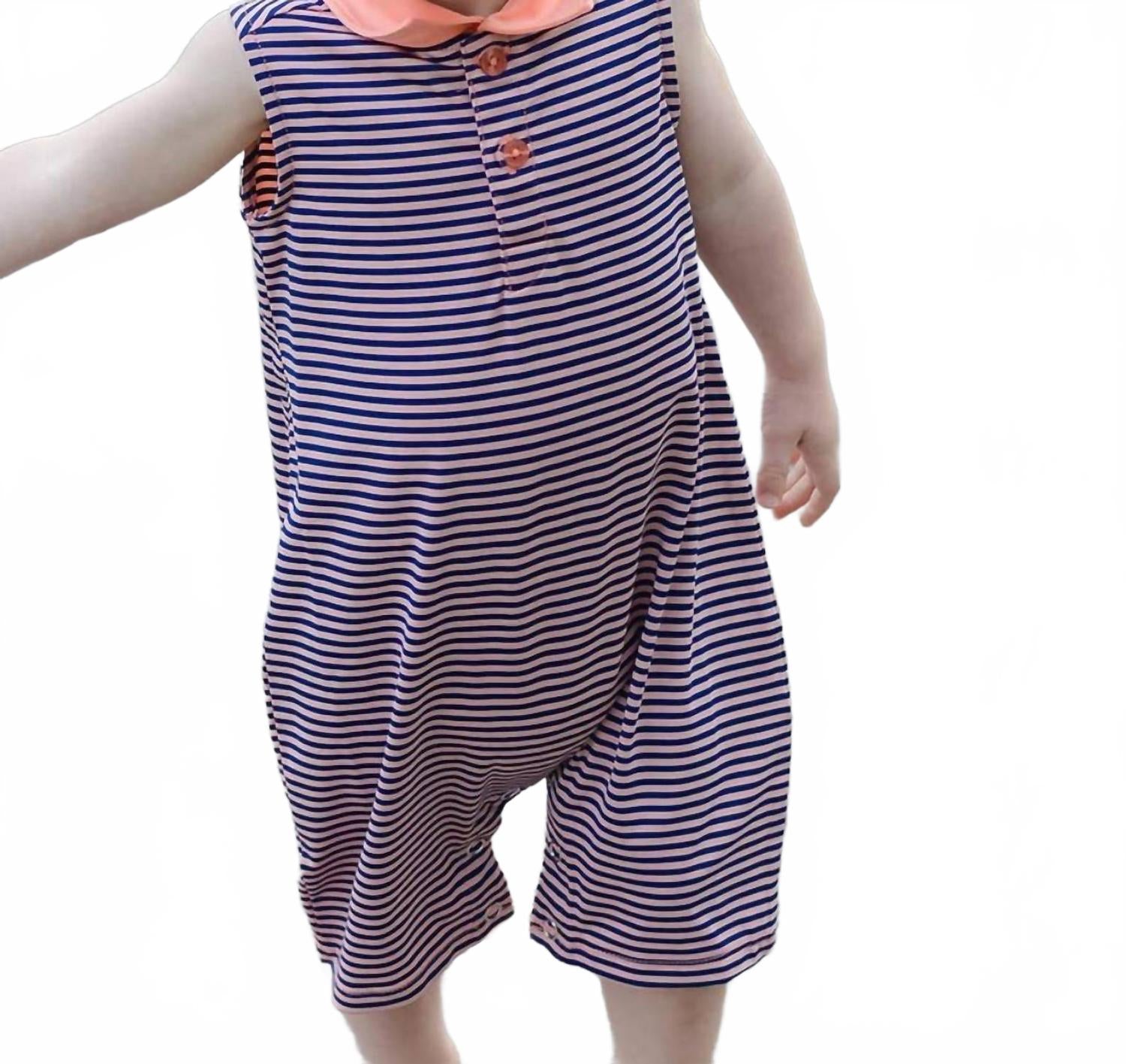 Turtles and Tees Детский комбинезон Preston, цвет «дыня»/темно-синий
Turtles and Tees Детский комбинезон Preston, цвет «дыня»/темно-синий