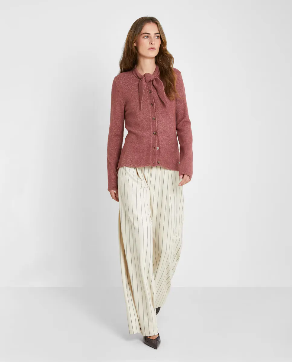 Женский кардиган с бантом на шее Trucco, розовый
Женский кардиган с бантом на шее Trucco, розовый