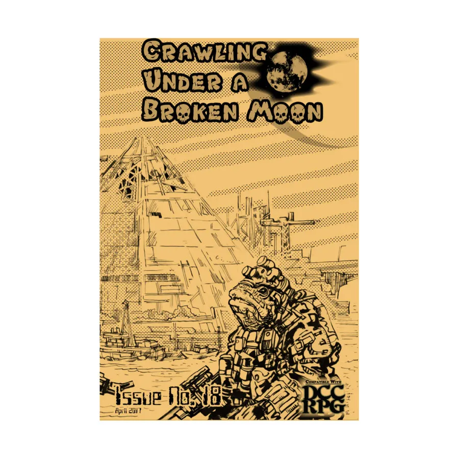 Журнал #18 "The Menfish Pyramid of the Bass Masters Hybrid, Blood Dimmed Tides", Crawling Under a Broken Moon Fanzine 
Журнал #18 "The Menfish Pyramid of the Bass Masters Hybrid, Blood Dimmed Tides", Crawling Under a Broken Moon Fanzine