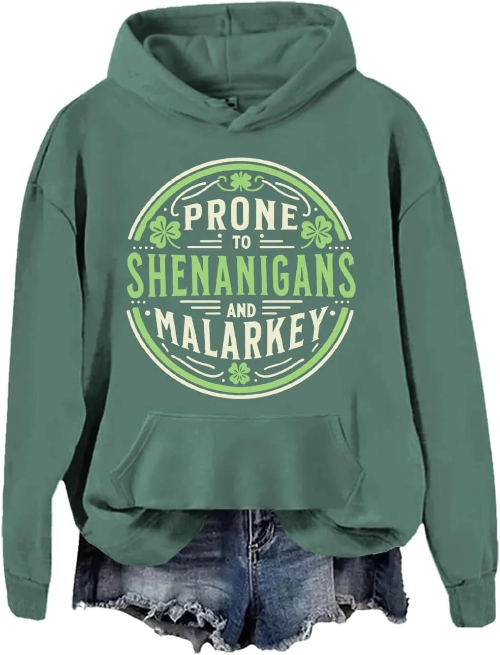 Свитшот St Patricks Day Prone to Shenanigans and Malarkey JWVEL
Свитшот St Patricks Day Prone to Shenanigans and Malarkey JWVEL