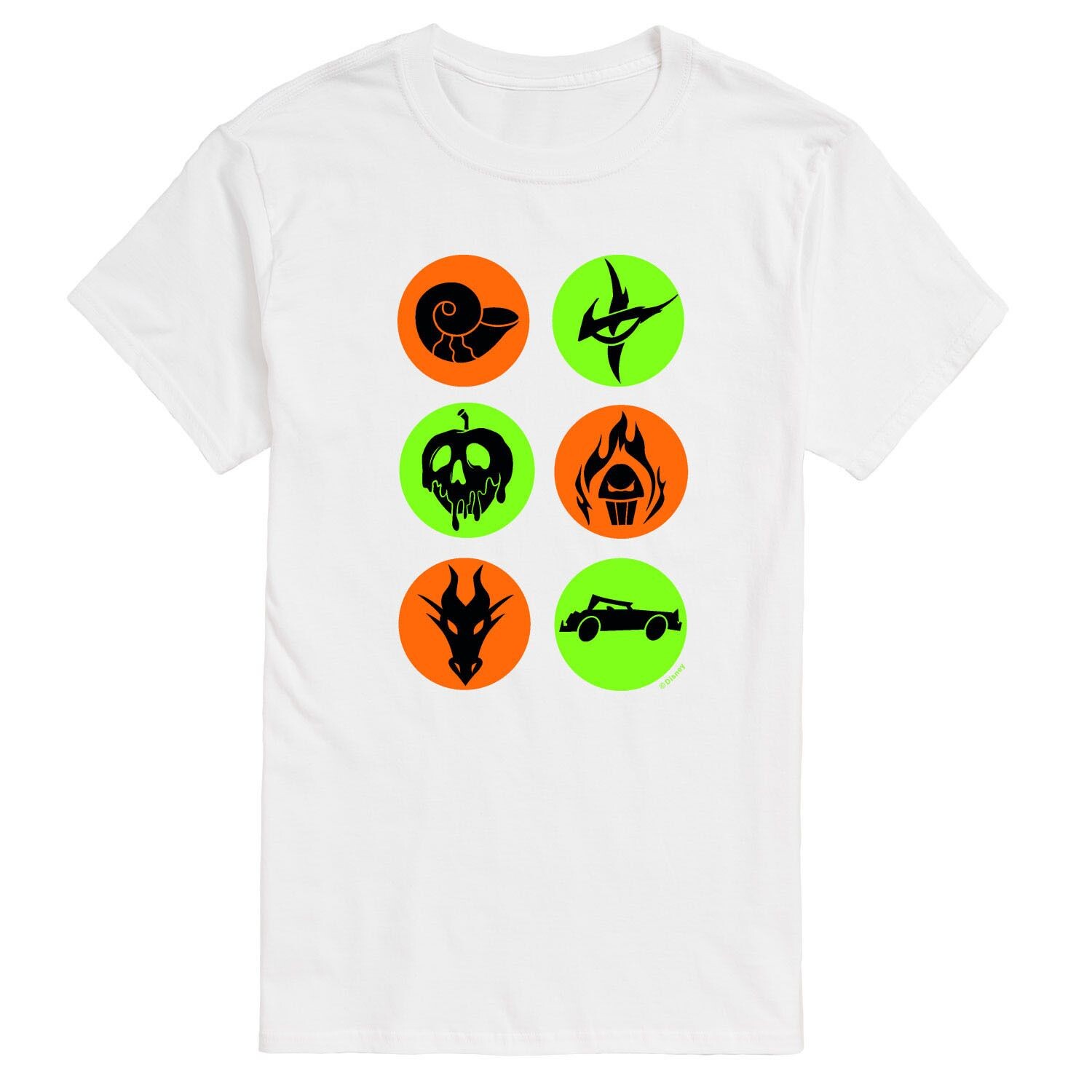 Мужская футболка Disney Villains Icons Licensed Character, белый
Мужская футболка Disney Villains Icons Licensed Character, белый