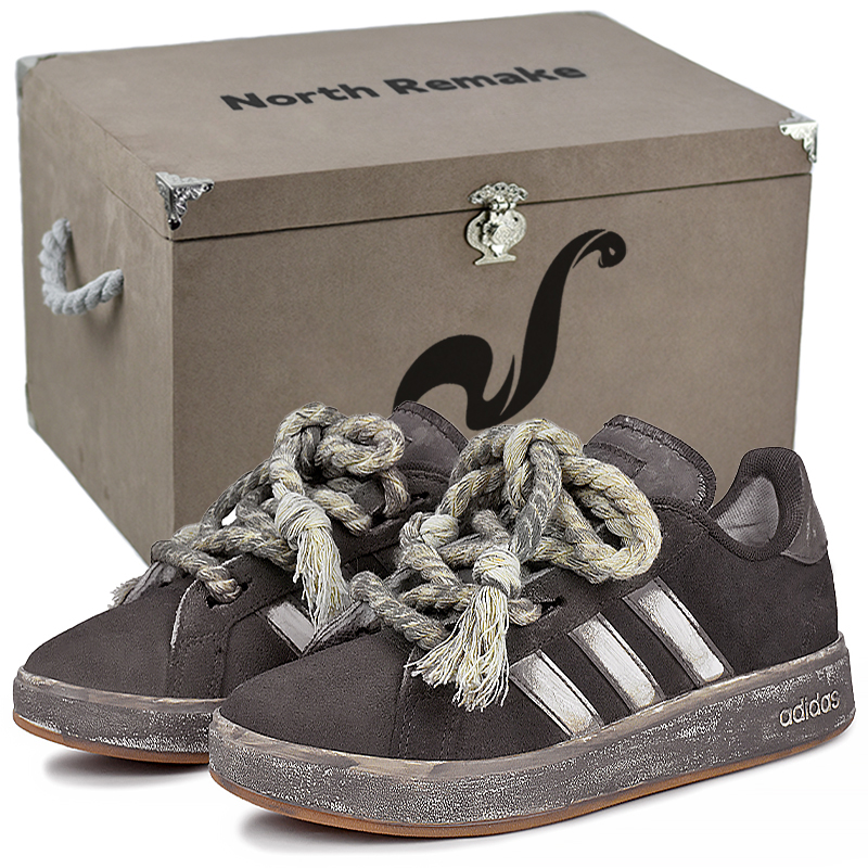 Adidas Гранд Корт Бейс 00s устойчивые к истиранию лоу-топ скейтборд обувь унисекс темно-коричневый - темно-коричневый подарочная коробка 2, цвет Dark Brown-Gift Box 2 
Adidas Гранд Корт Бейс 00s устойчивые к истиранию лоу-топ скейтборд обувь унисекс темно-коричневый - темно-коричневый подарочная коробка 2, цвет Dark Brown-Gift Box 2