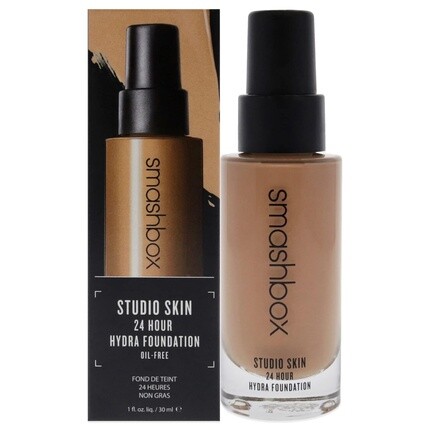 Smashbox Studio Skin Увлажняющая тональная основа для 24 часов ношения, 3 средних размера для женщин, 1 унция
Smashbox Studio Skin Увлажняющая тональная основа для 24 часов ношения, 3 средних размера для женщин, 1 унция