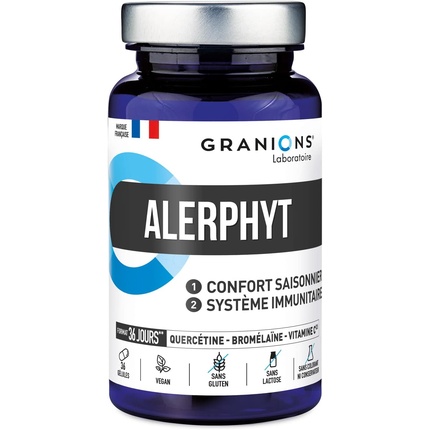 Alerphyt Сезонный комфорт Иммунная система Кверцетин Granions
Alerphyt Сезонный комфорт Иммунная система Кверцетин Granions