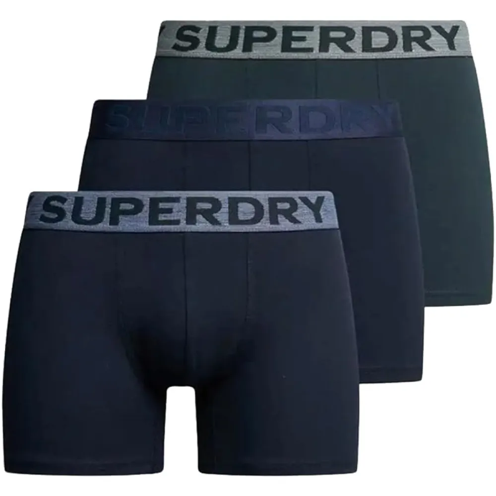 Боксеры 3 шт Superdry M3110452C, синий
Боксеры 3 шт Superdry M3110452C, синий