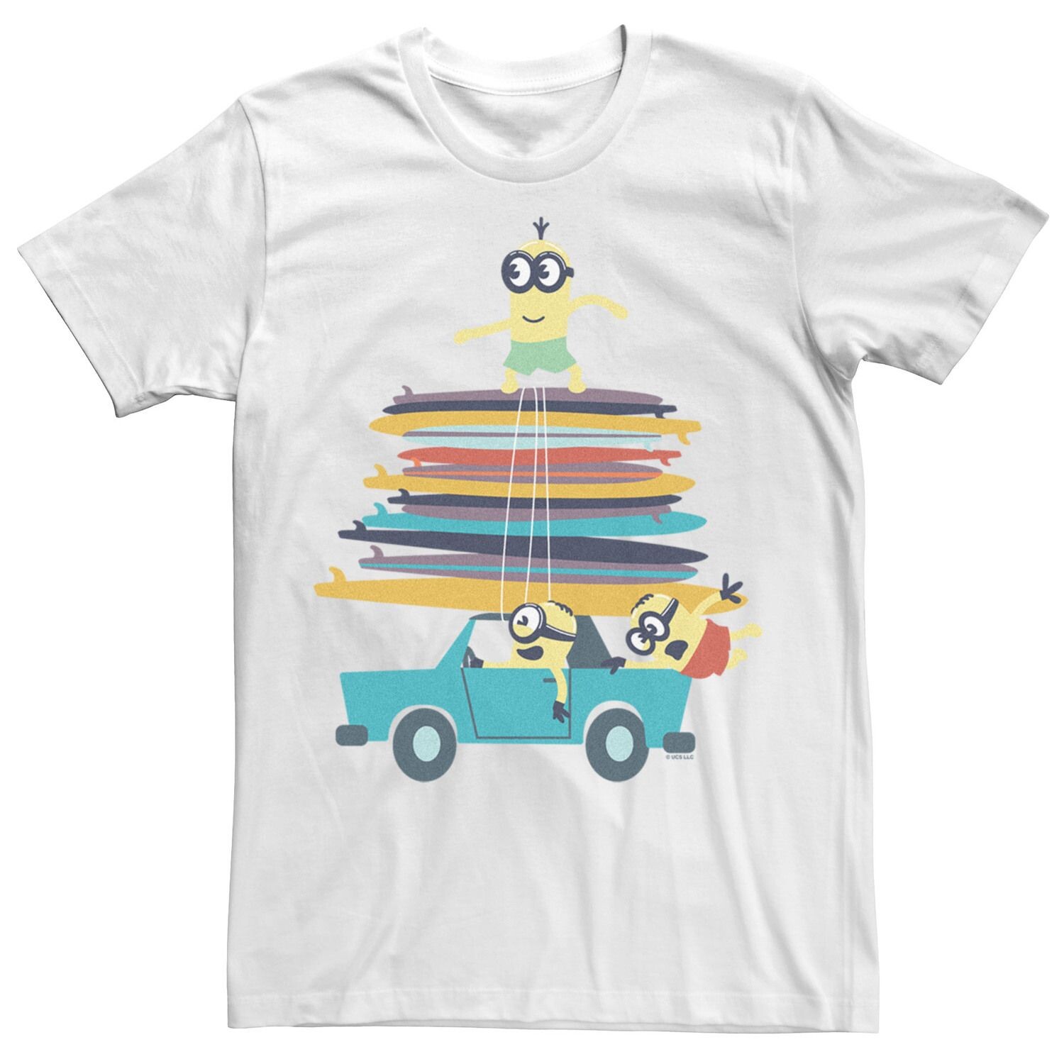 Мужская летняя футболка для серфинга Despicable Me Minions Dave Kevin Stuart Licensed Character 
Мужская летняя футболка для серфинга Despicable Me Minions Dave Kevin Stuart Licensed Character