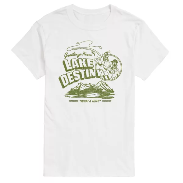 Футболка с графическим принтом «Привет мужику из озера Судьба» от A Goofy Movie Disney, белый
Футболка с графическим принтом «Привет мужику из озера Судьба» от A Goofy Movie Disney, белый