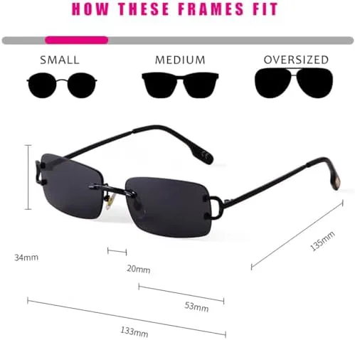 Солнцезащитные очки без оправы, прямоугольные, мужские, металлические, женские, с градиентными линзами, без оправы, защита от УФ-излучения UV400 MTZJH, C3 Blue
Солнцезащитные очки без оправы, прямоугольные, мужские, металлические, женские, с градиентными линзами, без оправы, защита от УФ-излучения UV400 MTZJH, C3 Blue