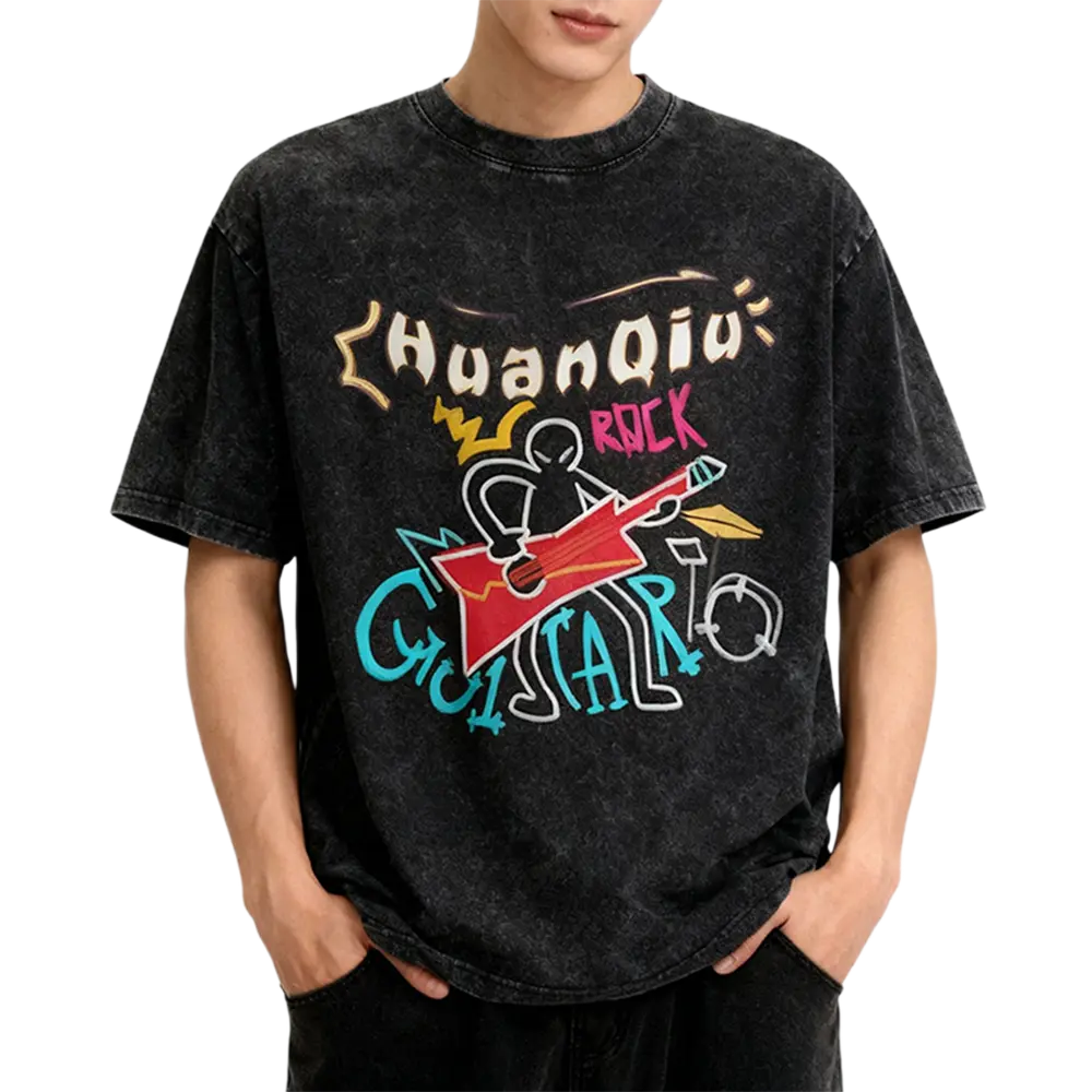 Футболка Unisex Crew Neck Moderate Straight Fit HUANQIU, washed черный
Футболка Unisex Crew Neck Moderate Straight Fit HUANQIU, washed черный