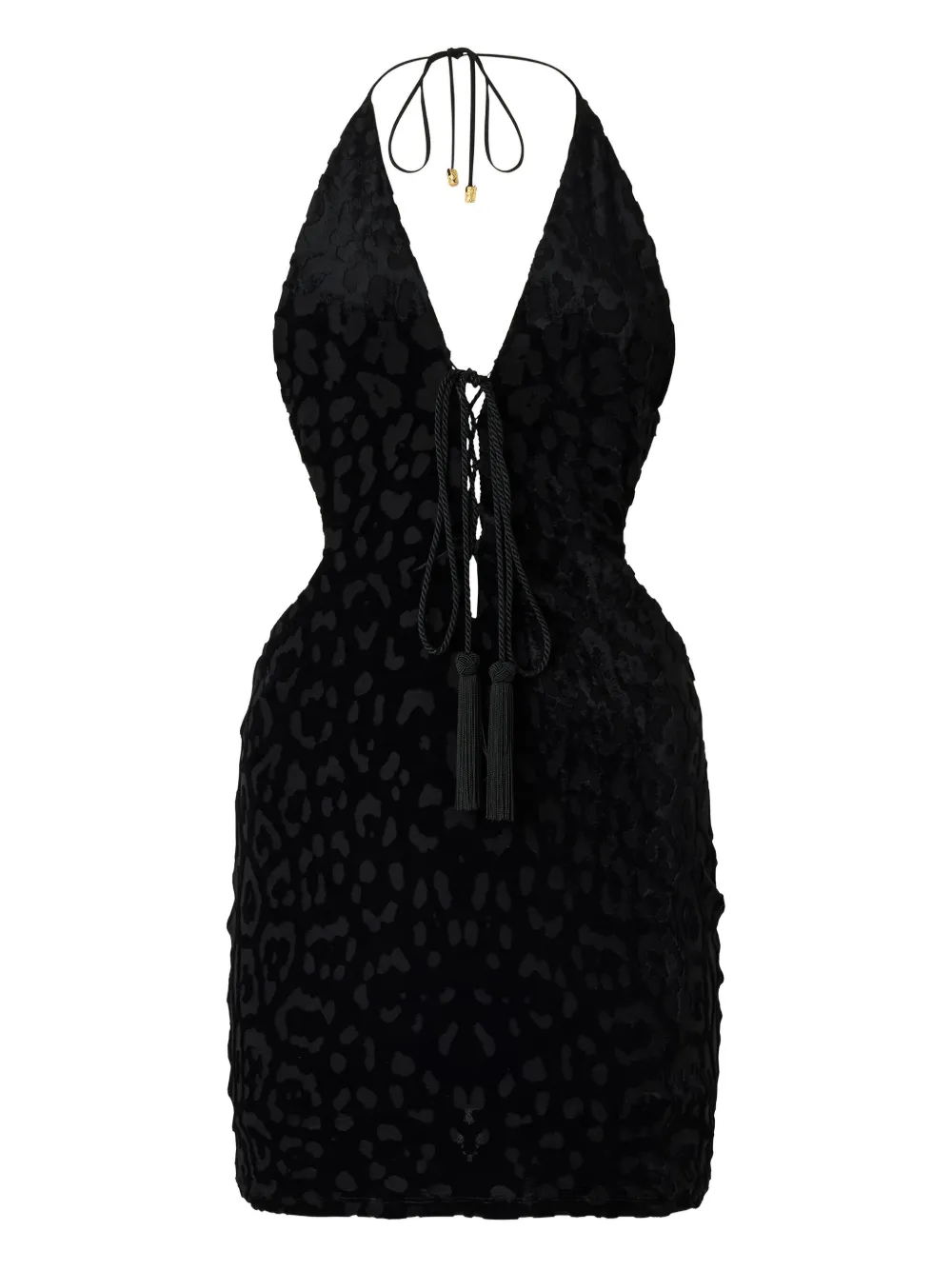 Платье мини с узором Roberto Cavalli, черный
Платье мини с узором Roberto Cavalli, черный