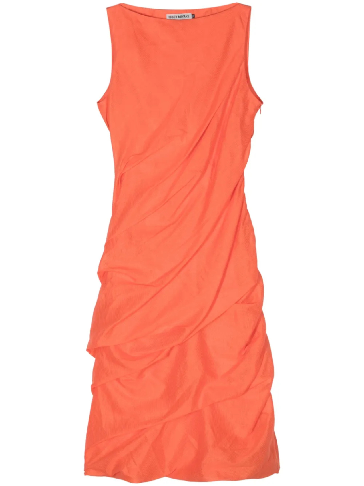 Issey Miyake плиссированное платье миди Twining, оранжевый
Issey Miyake плиссированное платье миди Twining, оранжевый