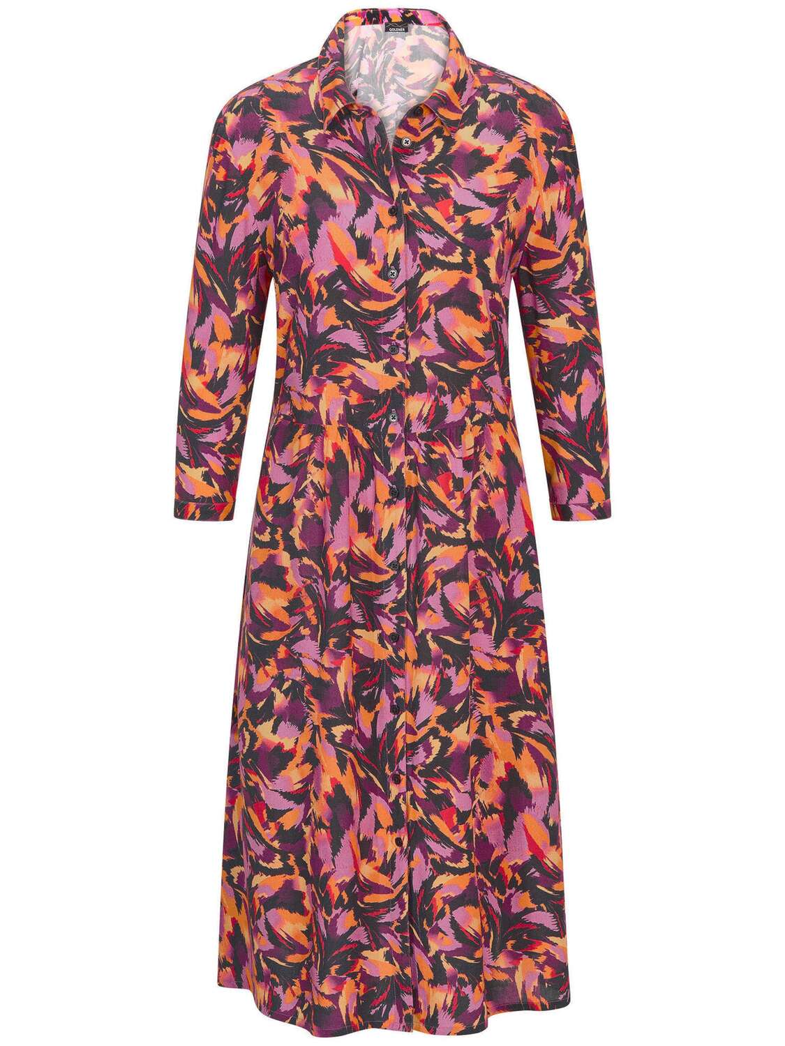 Goldner Платье-рубашка в оранжевом цвете
Goldner Платье-рубашка в оранжевом цвете