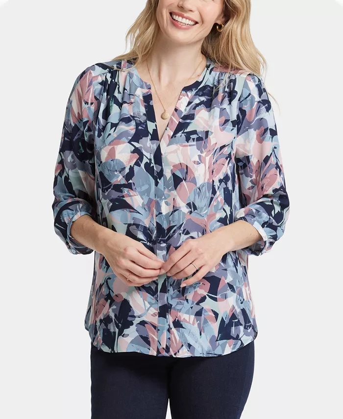 Женская блузка с защипами Pintuck NYDJ, мультиколор
Женская блузка с защипами Pintuck NYDJ, мультиколор