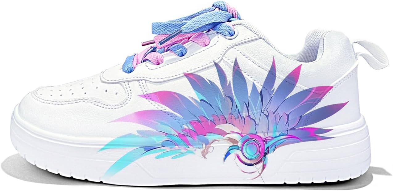 Голографические кроссовки с цветочным принтом Белые кроссовки с массивной подошвой с голубым и розовым дизайном Стильная спортивная обувь для мужчин и женщин Generic
Голографические кроссовки с цветочным принтом Белые кроссовки с массивной подошвой с голубым и розовым дизайном Стильная спортивная обувь для мужчин и женщин Generic