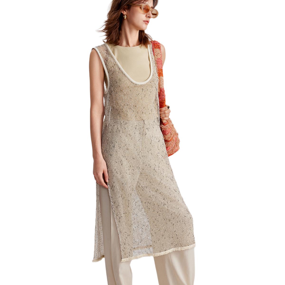 ELLE Женский сет из двух предметов: юбка и топ с круглым вырезом, цвет khaki, длина умеренная
ELLE Женский сет из двух предметов: юбка и топ с круглым вырезом, цвет khaki, длина умеренная