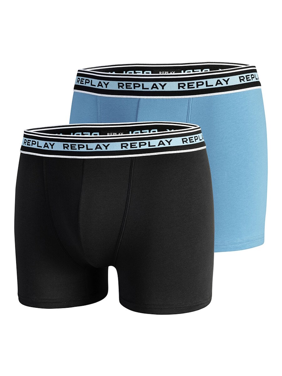 Боксерские шорты REPLAY, цвет Blue/Black
Боксерские шорты REPLAY, цвет Blue/Black