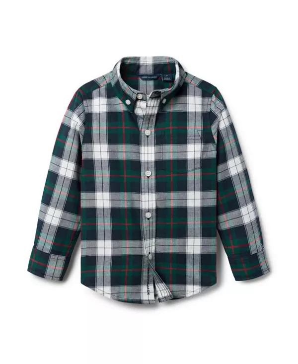 Универсальная клетчатая фланелевая рубашка - для малышей и для взрослых. Janie And Jack, синий
Универсальная клетчатая фланелевая рубашка - для малышей и для взрослых. Janie And Jack, синий