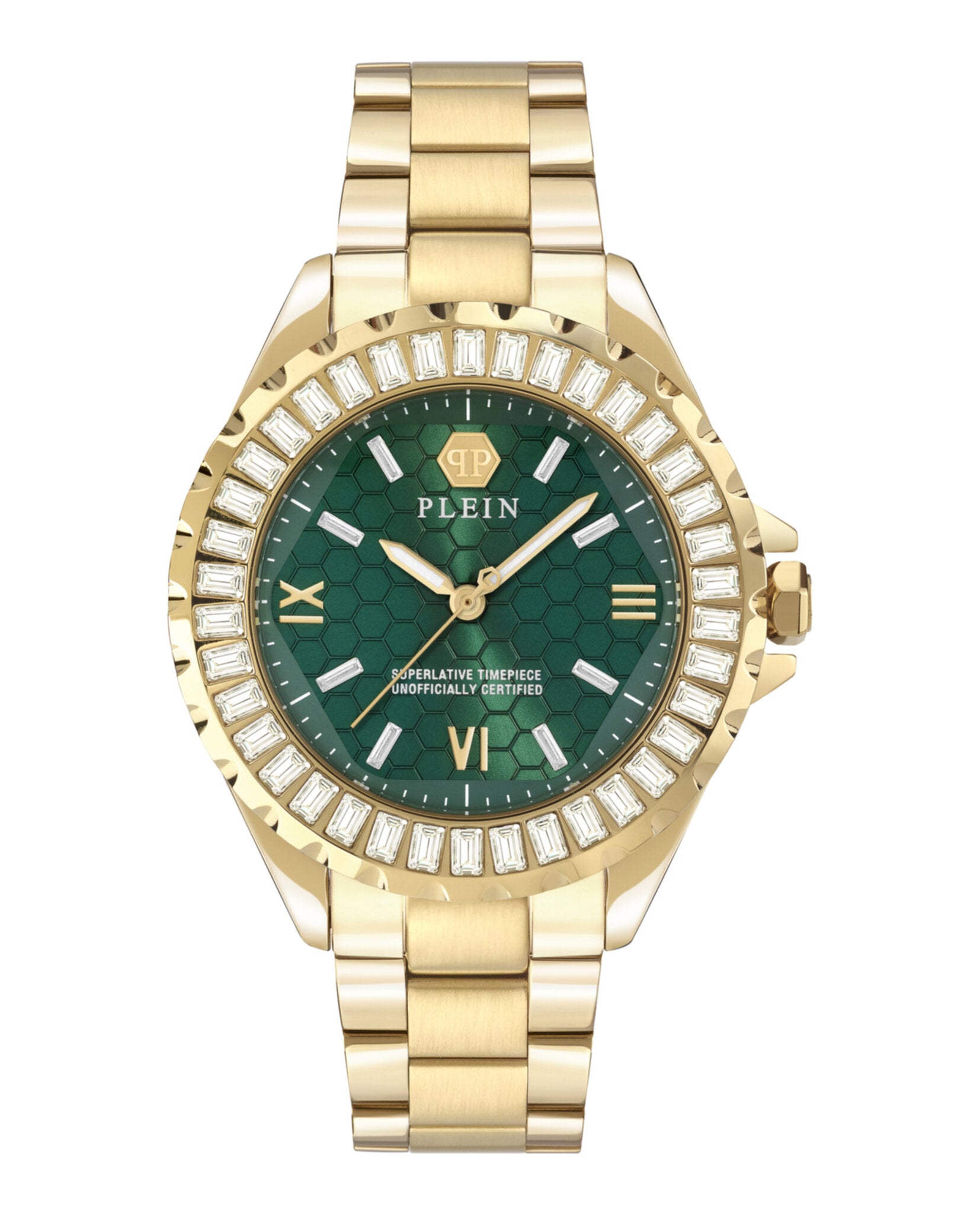 Часы Plein Heaven Crystal PHILIPP PLEIN, золотой/золотой/зеленый
Часы Plein Heaven Crystal PHILIPP PLEIN, золотой/золотой/зеленый