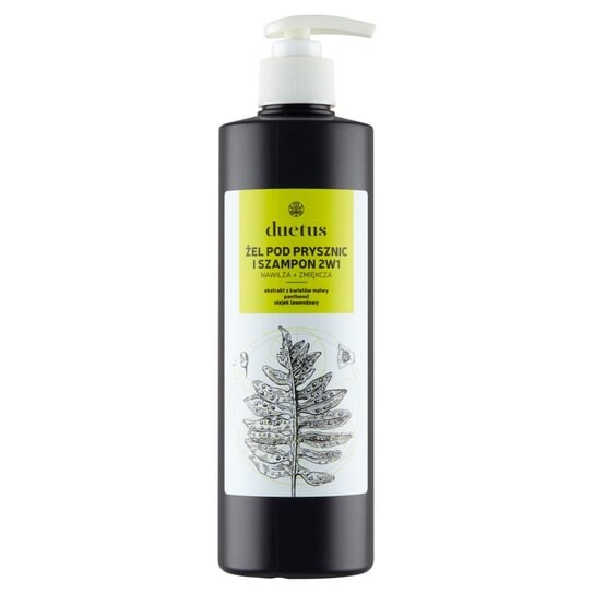 Гель для душа и шампунь 2в1 — 500мл — Duetus
Гель для душа и шампунь 2в1 — 500мл — Duetus