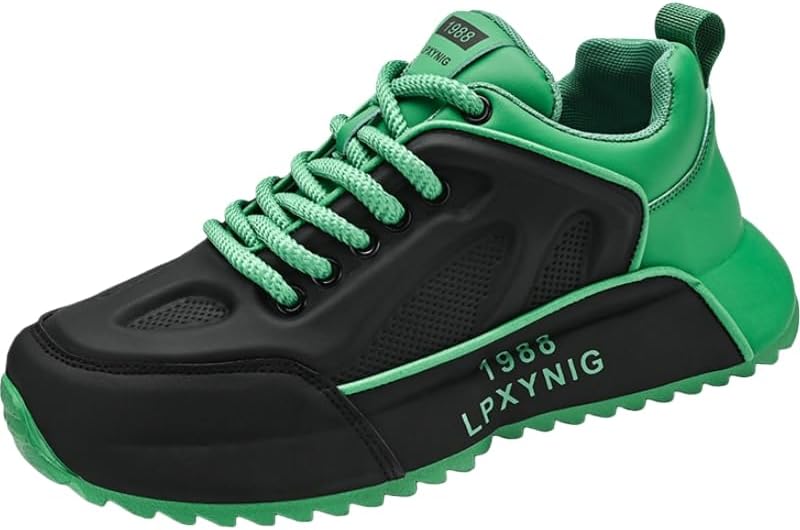 Модные мужские черные спортивные кожаные кроссовки - большие размеры, стиль для студентов и молодежи Hoalox
Модные мужские черные спортивные кожаные кроссовки - большие размеры, стиль для студентов и молодежи Hoalox