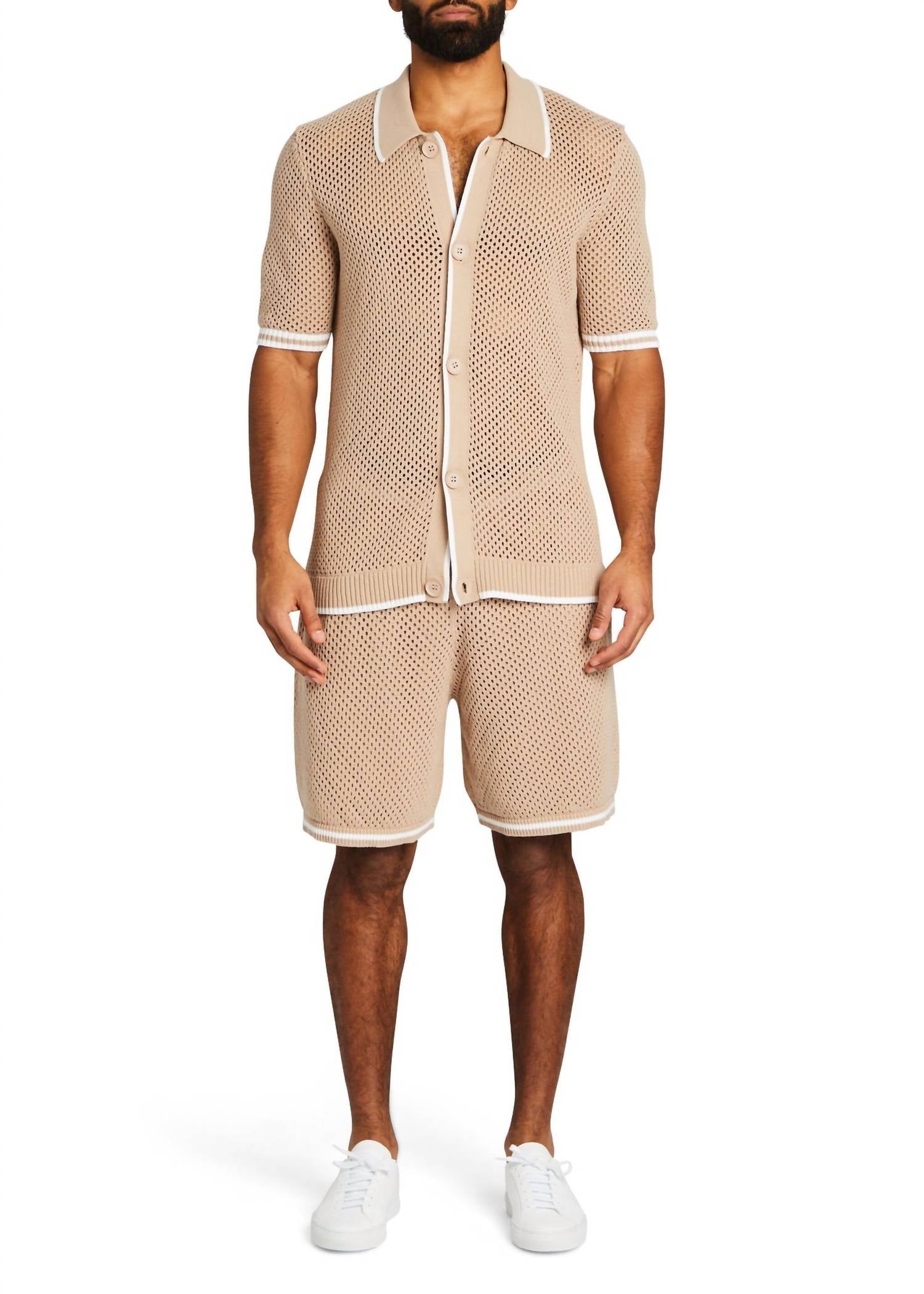 Кардиган Michael Crochet - 2 цвета: бежевый с белым SER.O.YA
Кардиган Michael Crochet - 2 цвета: бежевый с белым SER.O.YA