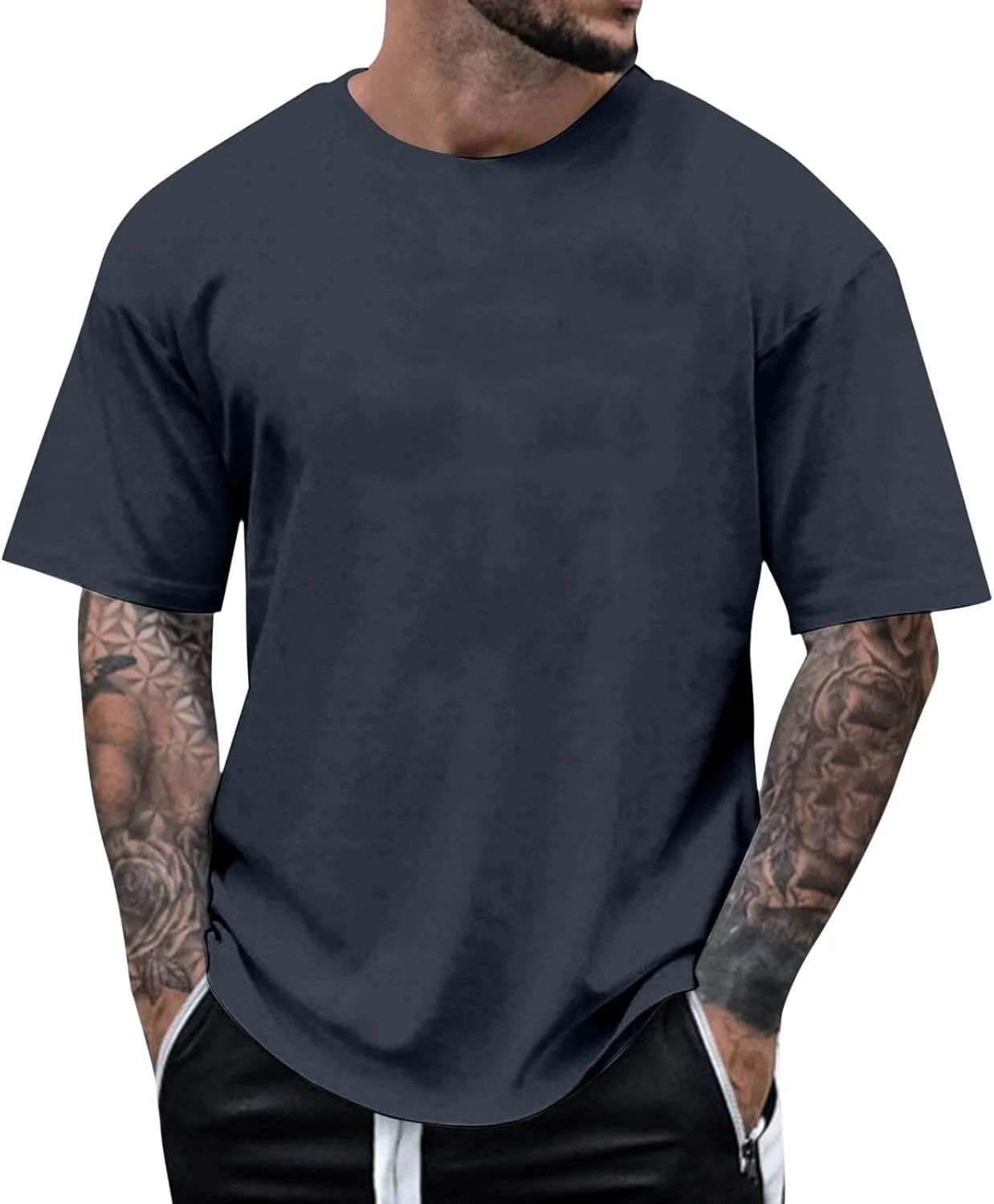 Футболка мужская plain short sleeve crewneck lightweight loose fit Thatrich
Футболка мужская plain short sleeve crewneck lightweight loose fit Thatrich