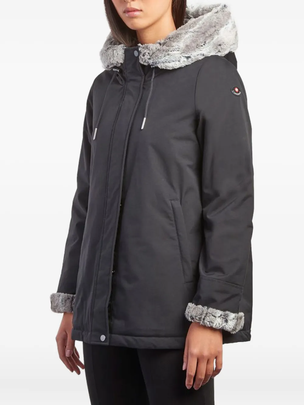 Куртка с капюшоном и искусственным мехом Canadiens, черный
Куртка с капюшоном и искусственным мехом Canadiens, черный