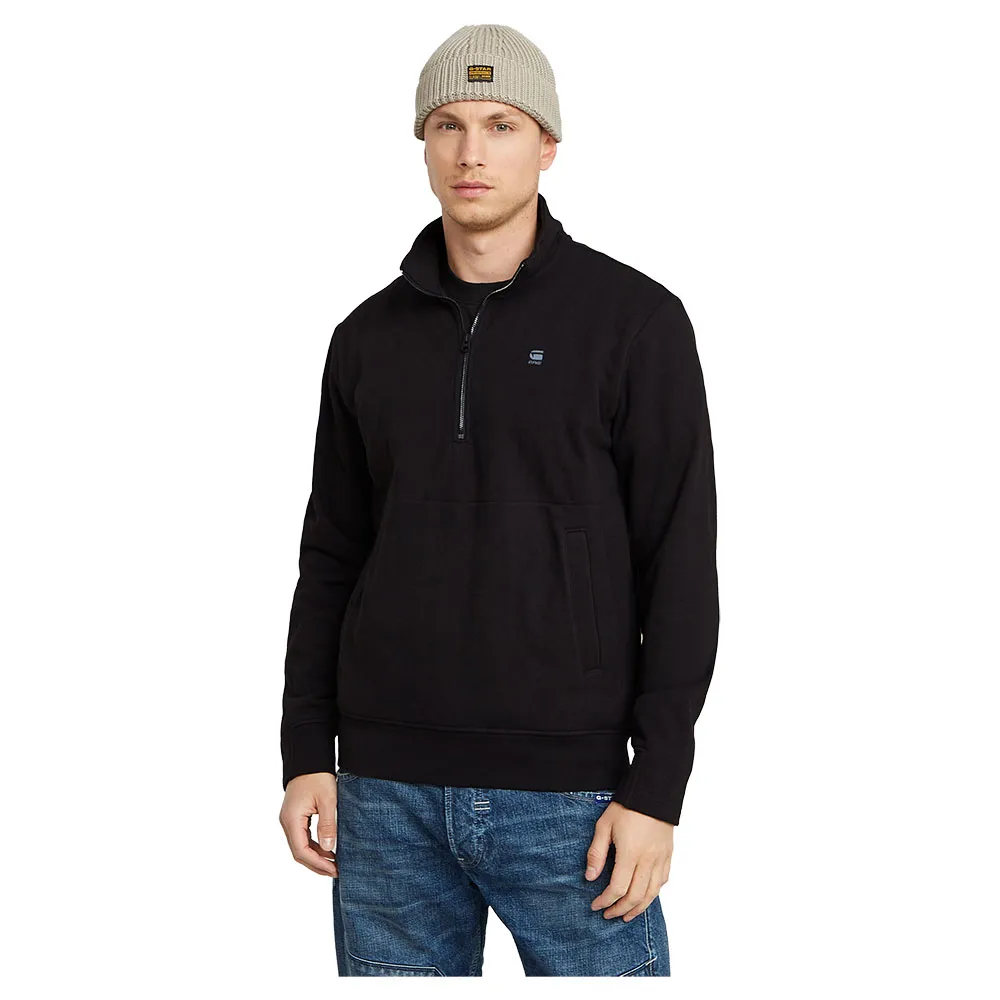 Толстовка G-Star Nifous half zip, черный 
Толстовка G-Star Nifous half zip, черный