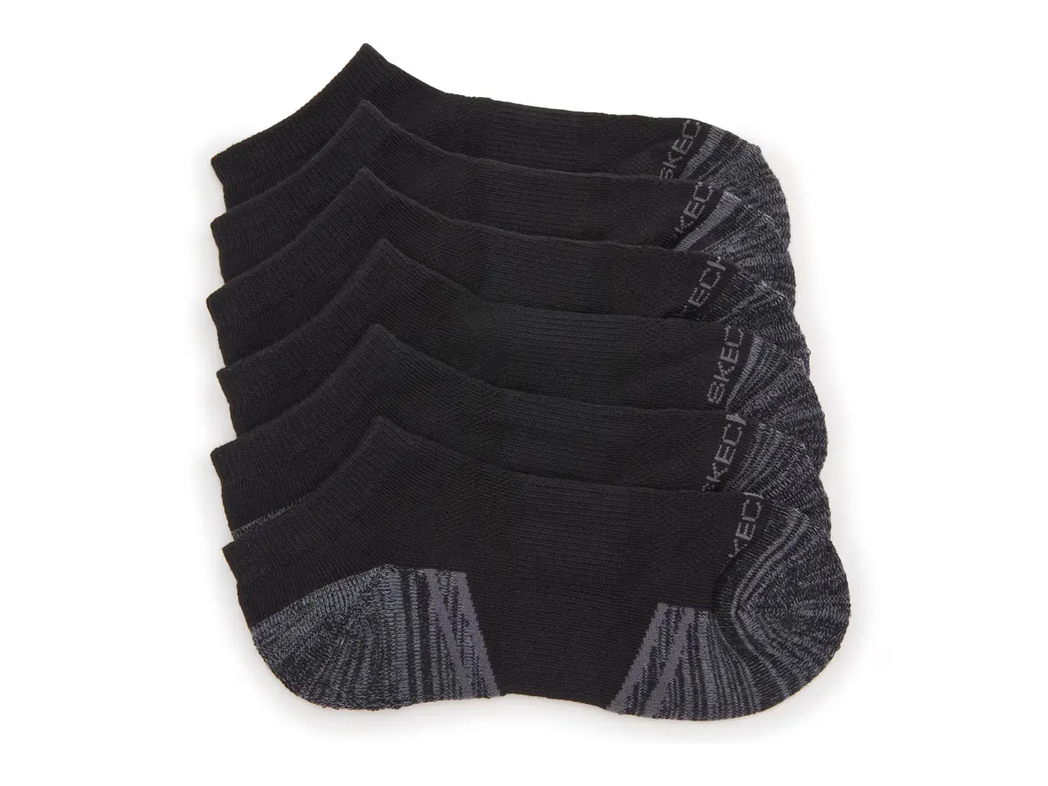 Женские носки-невидимки - 6 пар Skechers, Black
Женские носки-невидимки - 6 пар Skechers, Black