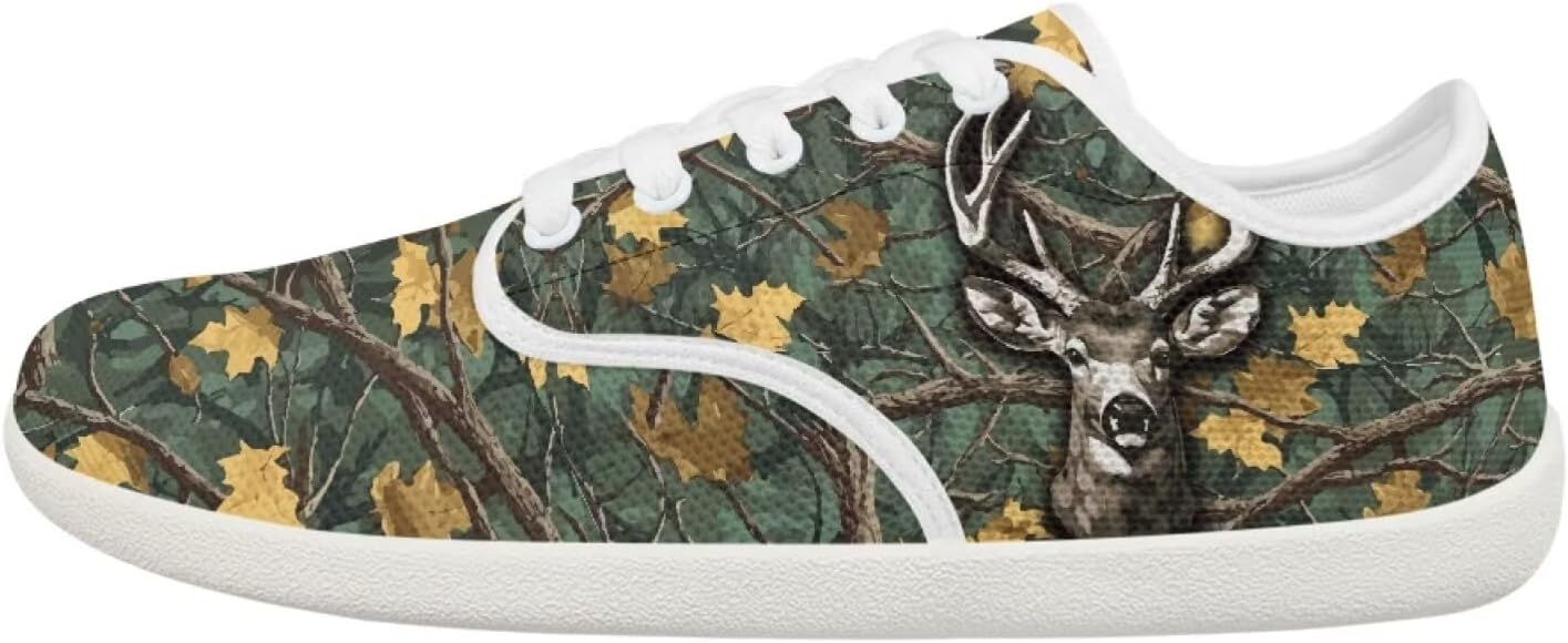 Мужские минималистичные туфли-босоножки широкого размера с нулевым перепадом модные кеды на работу без шнурков Pointodoor, Camo Hunting Deer Print
Мужские минималистичные туфли-босоножки широкого размера с нулевым перепадом модные кеды на работу без шнурков Pointodoor, Camo Hunting Deer Print