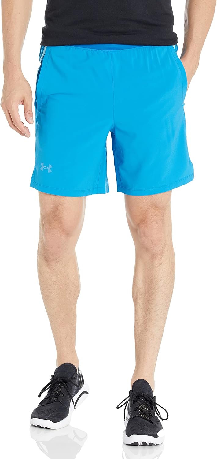 Мужские шорты Under Armour Launch Stretch Woven 7-inch Wordmark, Cruise Blue (899)/Reflective
Мужские шорты Under Armour Launch Stretch Woven 7-inch Wordmark, Cruise Blue (899)/Reflective