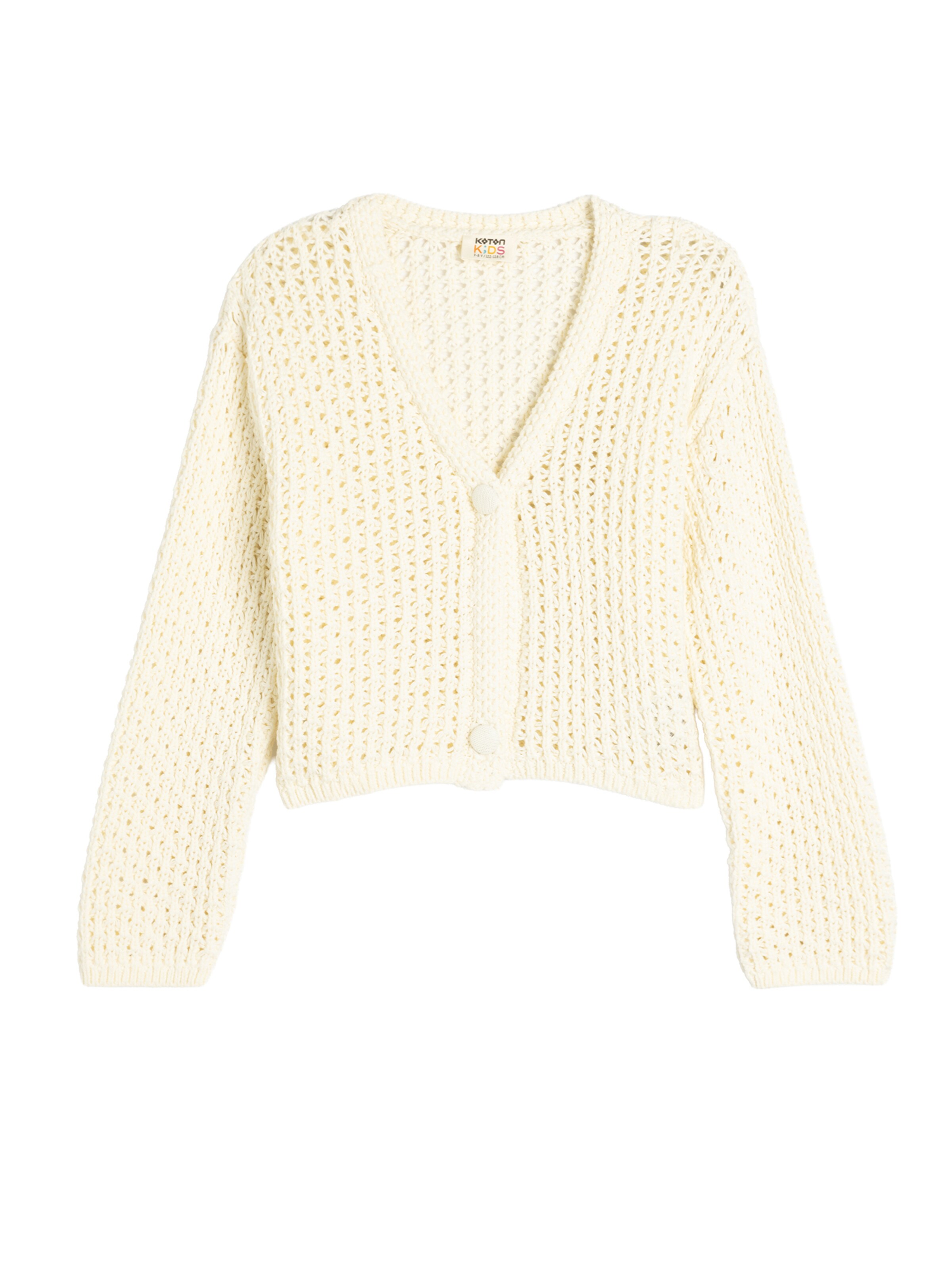 Koton Вязаный кардиган в цвете крем
Koton Вязаный кардиган в цвете крем