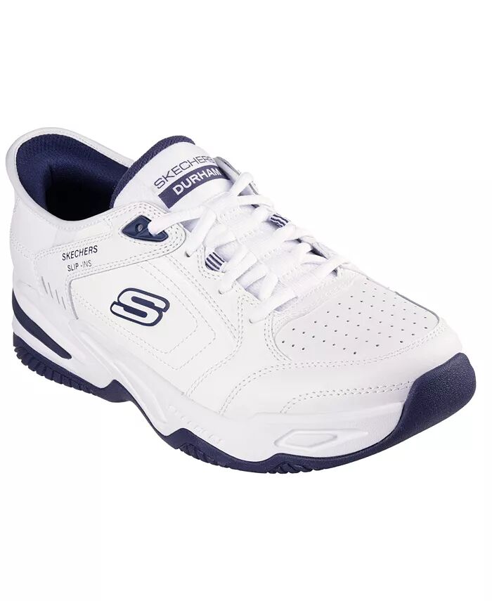Мужские кроссовки-слипоны свободного кроя: Durham - Delvor Slip-On Wide-Width Walking Sneakers от Finish Line Skechers, белый
Мужские кроссовки-слипоны свободного кроя: Durham - Delvor Slip-On Wide-Width Walking Sneakers от Finish Line Skechers, белый