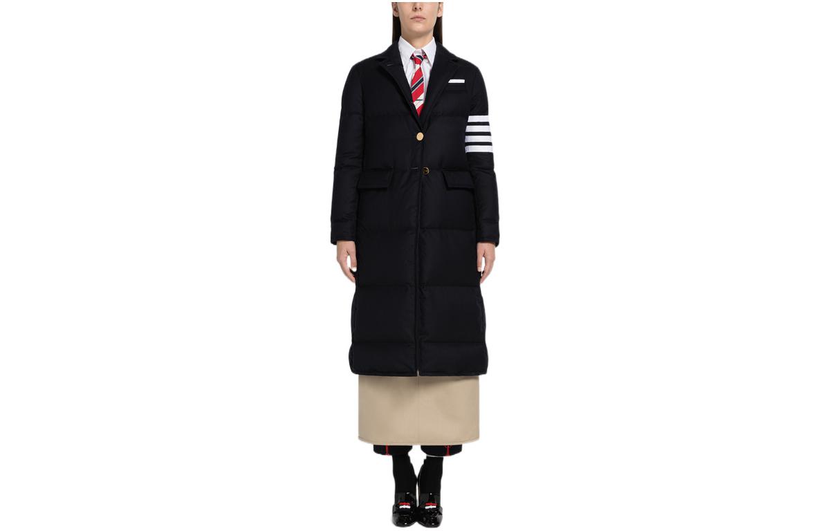 Пуховик 4 bar overcoat THOM BROWNE, синий
Пуховик 4 bar overcoat THOM BROWNE, синий
