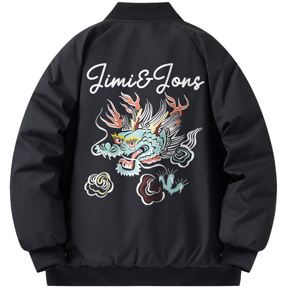 Стеганая куртка унисекс JIMI&JONS, Черный
Стеганая куртка унисекс JIMI&JONS, Черный