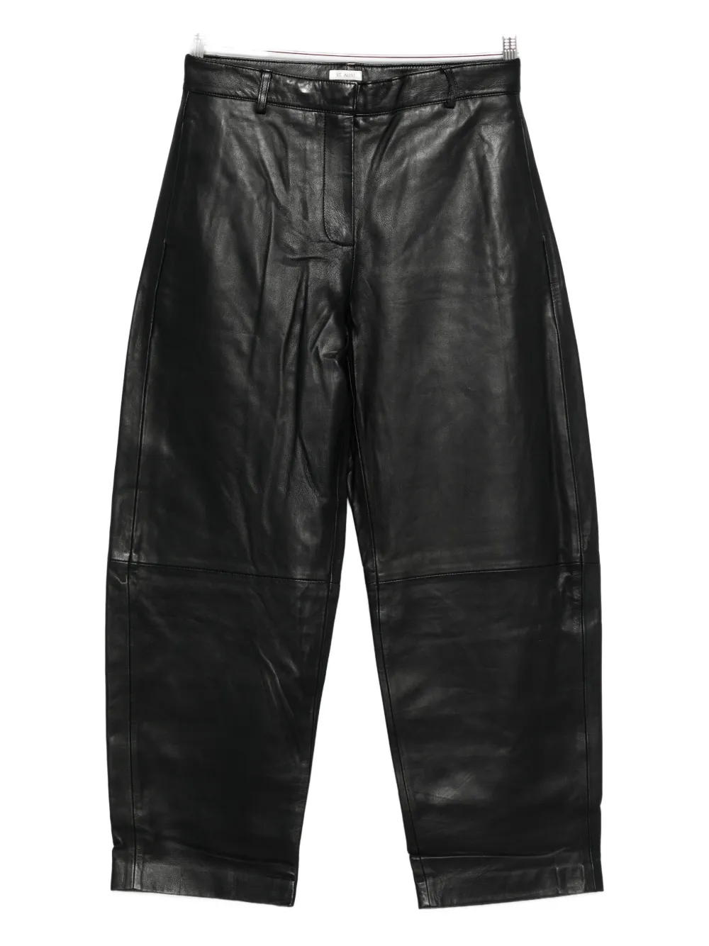 Кожаные брюки прямого кроя St. Agni, черный
Кожаные брюки прямого кроя St. Agni, черный