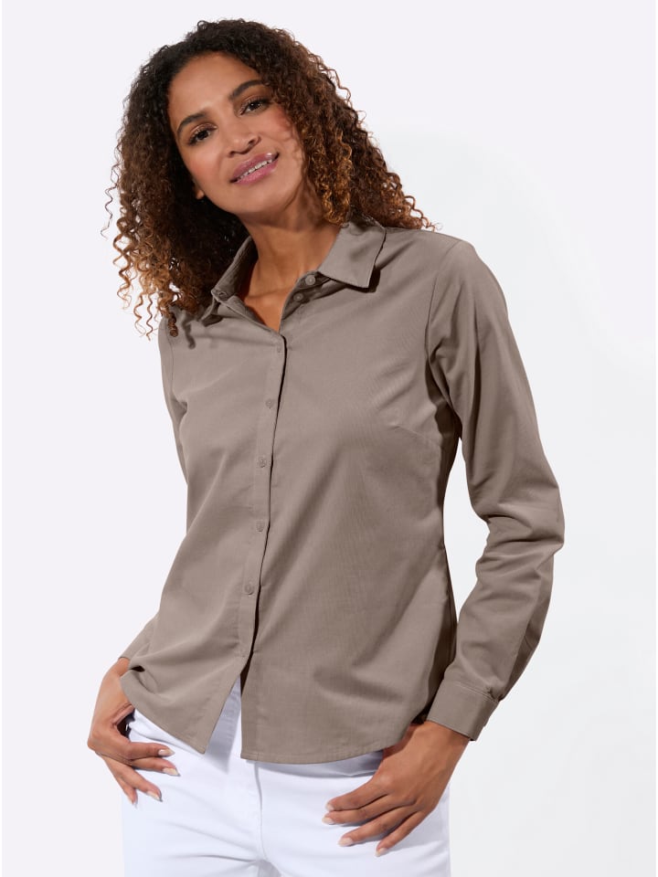 Блузка-рубашка серо-коричневого цвета WITT WEIDEN
Блузка-рубашка серо-коричневого цвета WITT WEIDEN