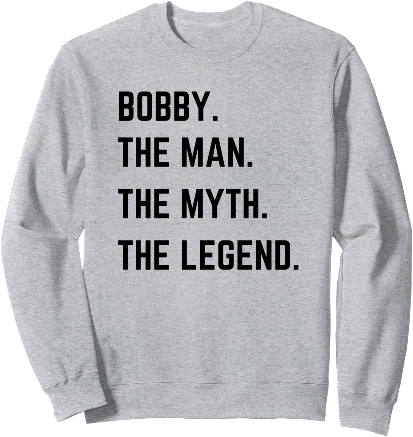 Бобби - Человек, Миф, Легенда. Толстовка ко Дню отца Personal The Man The Myth The Legend Mens Gifts, серый
Бобби - Человек, Миф, Легенда. Толстовка ко Дню отца Personal The Man The Myth The Legend Mens Gifts, серый