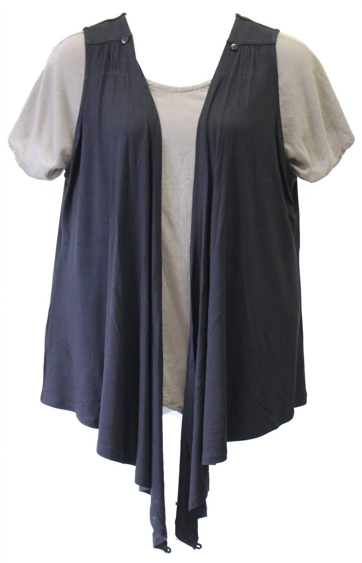 Женский жилет-трансформер на пуговицах черного цвета Parsley & Sage, Черный, Женский жилет-трансформер на пуговицах черного цвета Parsley & Sage
Женский жилет-трансформер на пуговицах черного цвета Parsley & Sage, Черный, Женский жилет-трансформер на пуговицах черного цвета Parsley & Sage