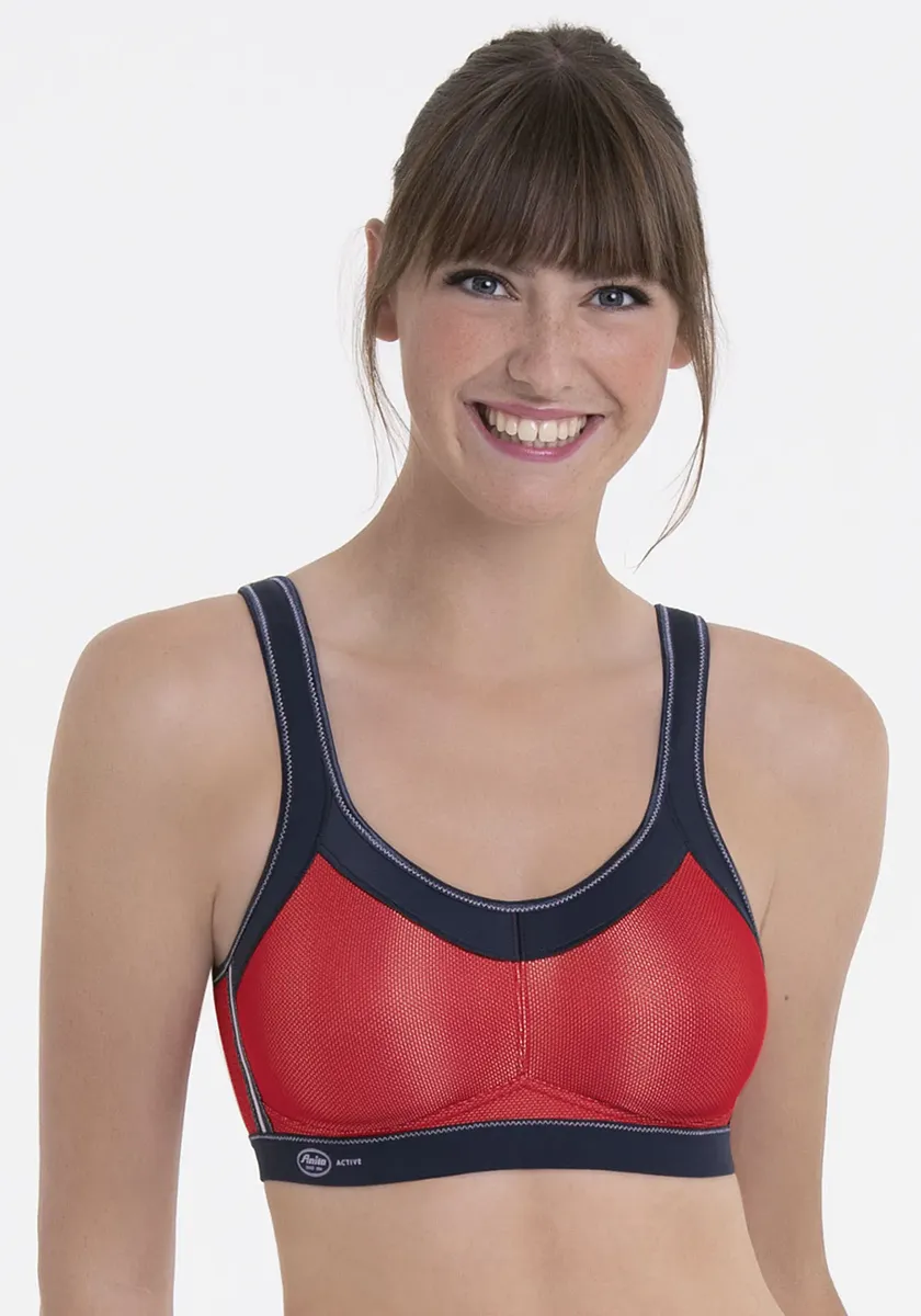 Спортивный бюстгальтер Anita Active "Sports bra Momentum", чашка C-G, бесшовные чашки, максимальная поддержка, синий
Спортивный бюстгальтер Anita Active "Sports bra Momentum", чашка C-G, бесшовные чашки, максимальная поддержка, синий