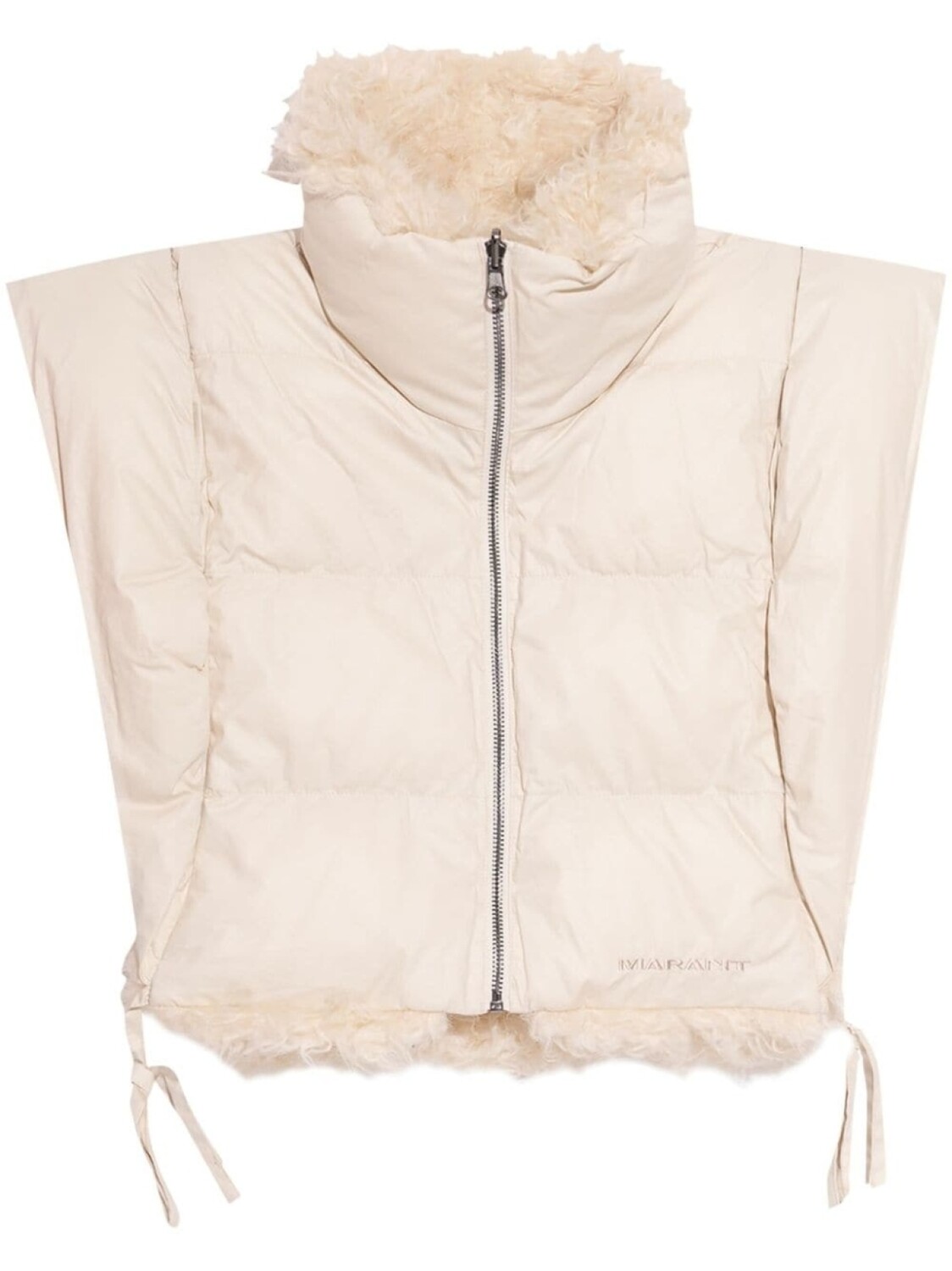 MARANT ÉTOILE двусторонний жилет из искусственной овчины, нейтральный цвет
MARANT ÉTOILE двусторонний жилет из искусственной овчины, нейтральный цвет