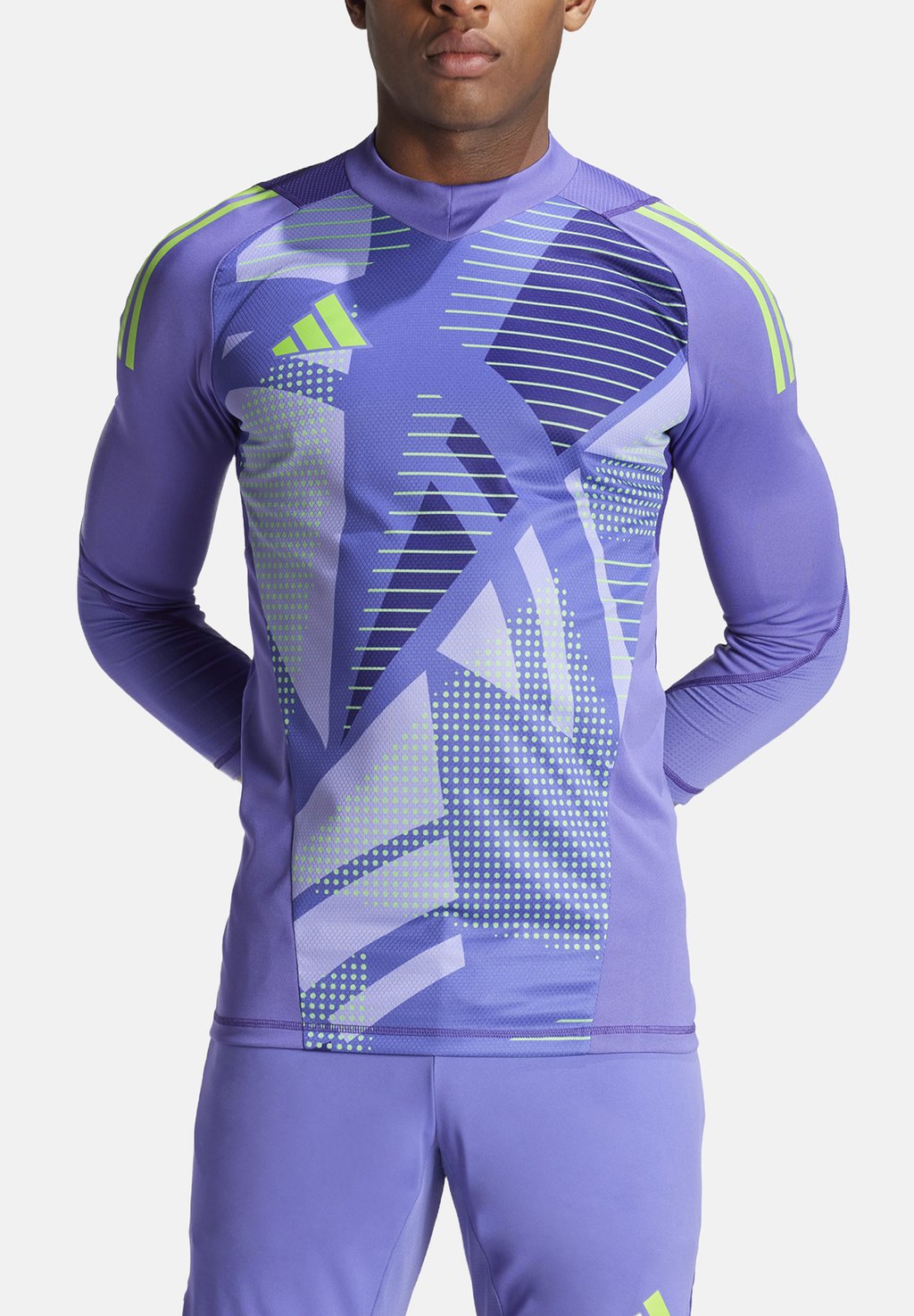 Топ с длинными рукавами FUSSBALL TEAMSPORT TIRO 24 PRO TORWART adidas Performance, фиолетовый 
Топ с длинными рукавами FUSSBALL TEAMSPORT TIRO 24 PRO TORWART adidas Performance, фиолетовый