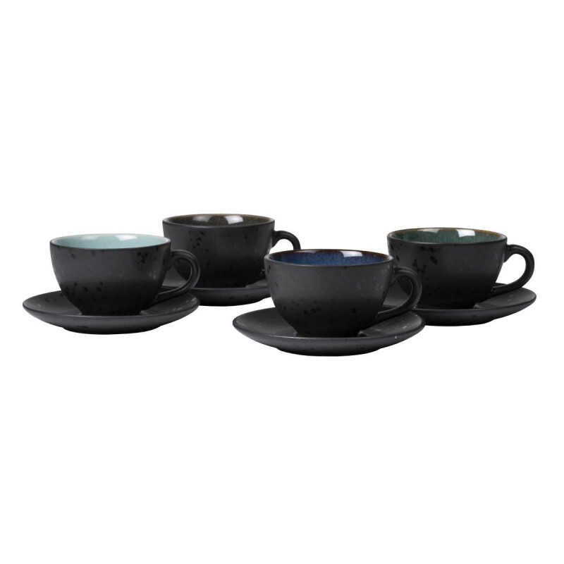 Чашка Gastro black/dark 0,22 л с блюдцем 10 см, набор 4 шт Bitz, синий/коричневый/зеленый/черный
Чашка Gastro black/dark 0,22 л с блюдцем 10 см, набор 4 шт Bitz, синий/коричневый/зеленый/черный