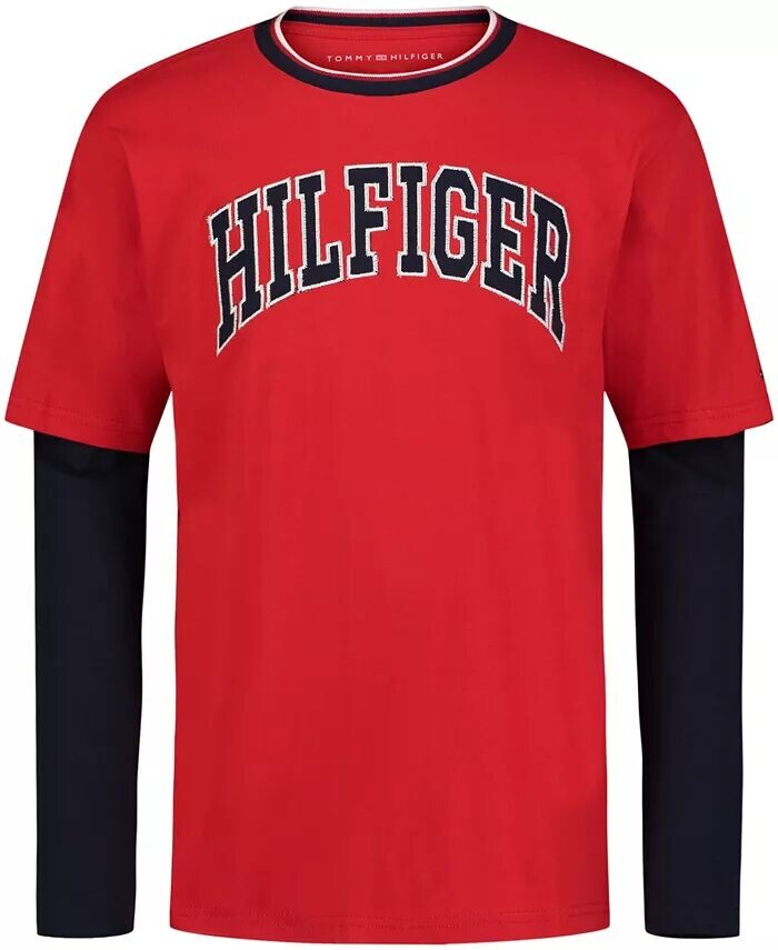 Футболка с длинными рукавами и мотивом Little Boys Hilfiger Tommy Hilfiger, красный
Футболка с длинными рукавами и мотивом Little Boys Hilfiger Tommy Hilfiger, красный