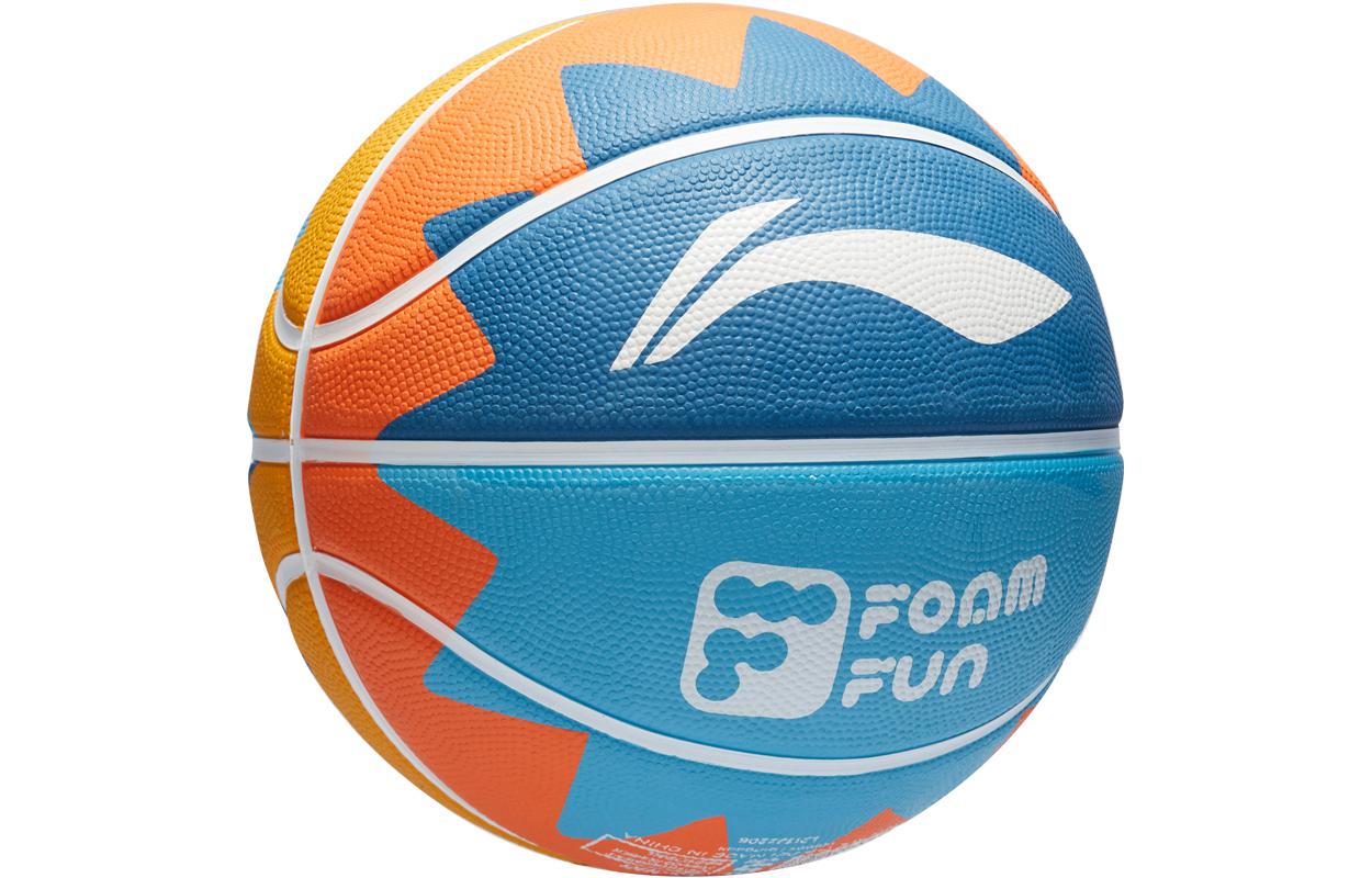 LINING Резиновый баскетбольный мяч blue orange размер 7 тренировочный unisex
LINING Резиновый баскетбольный мяч blue orange размер 7 тренировочный unisex
