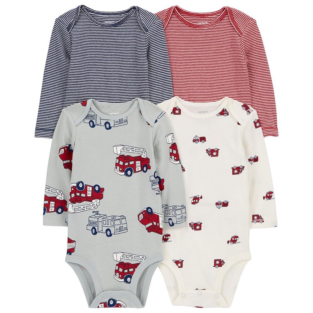 4 комплекта боди для пожарных машин с длинными рукавами для мальчика Carter's, мультиколор
4 комплекта боди для пожарных машин с длинными рукавами для мальчика Carter's, мультиколор