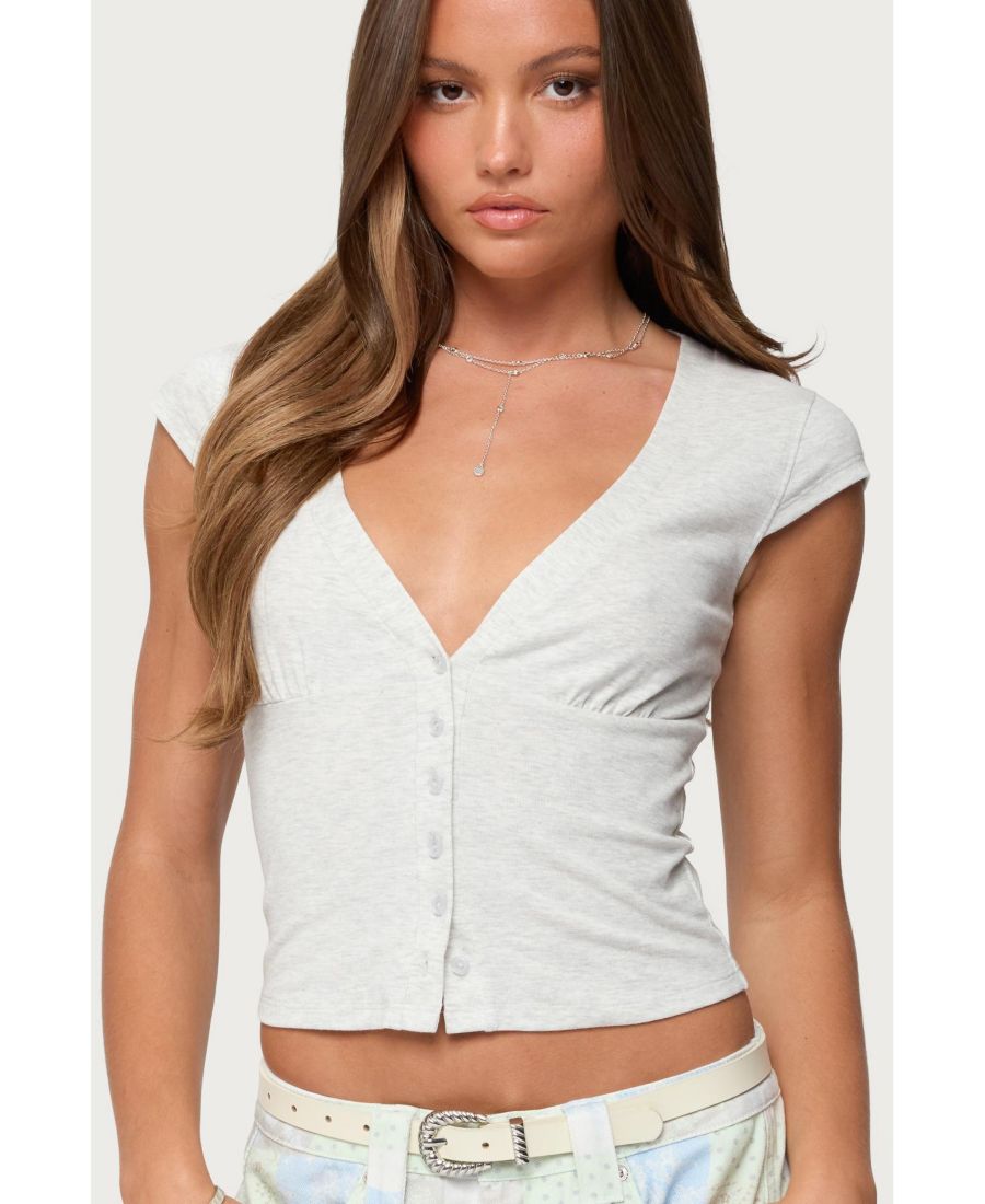 Женская блузка Alza на пуговицах Edikted, Gray-melange
Женская блузка Alza на пуговицах Edikted, Gray-melange