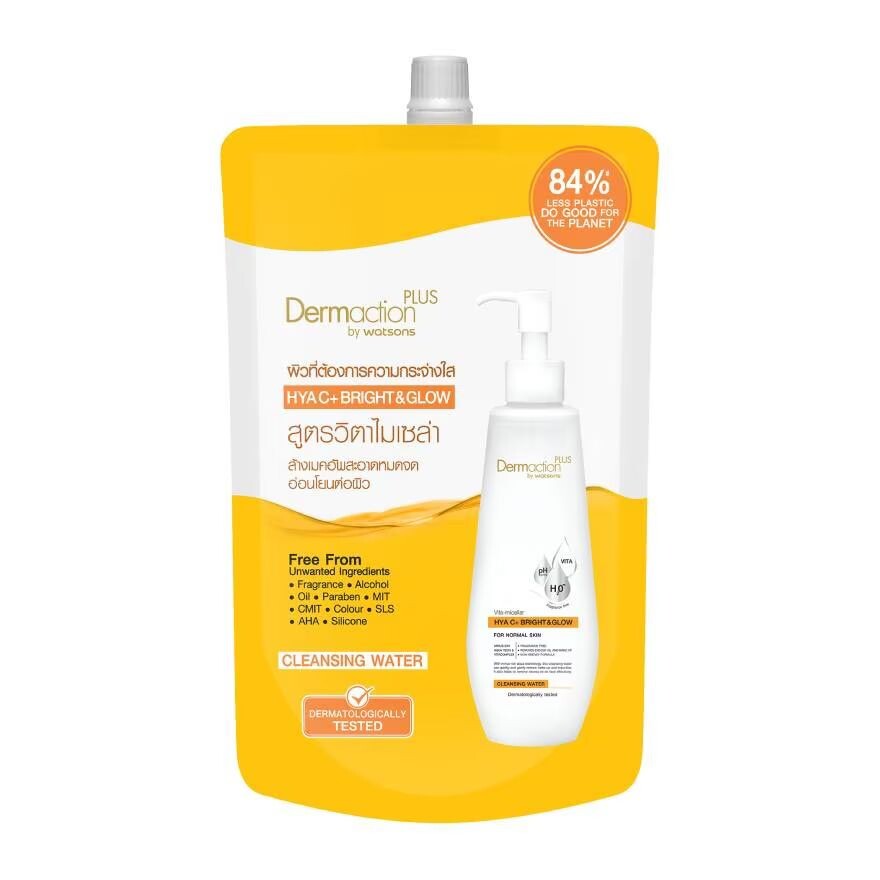 Dermaction Plus by Watsons Dermaction Plus By Watsons Vita Мицеллярная очищающая вода HYA C+ 500 мл (запасной вариант), White
Dermaction Plus by Watsons Dermaction Plus By Watsons Vita Мицеллярная очищающая вода HYA C+ 500 мл (запасной вариант), White