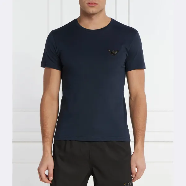 Облегающая футболка Emporio Armani, синий
Облегающая футболка Emporio Armani, синий