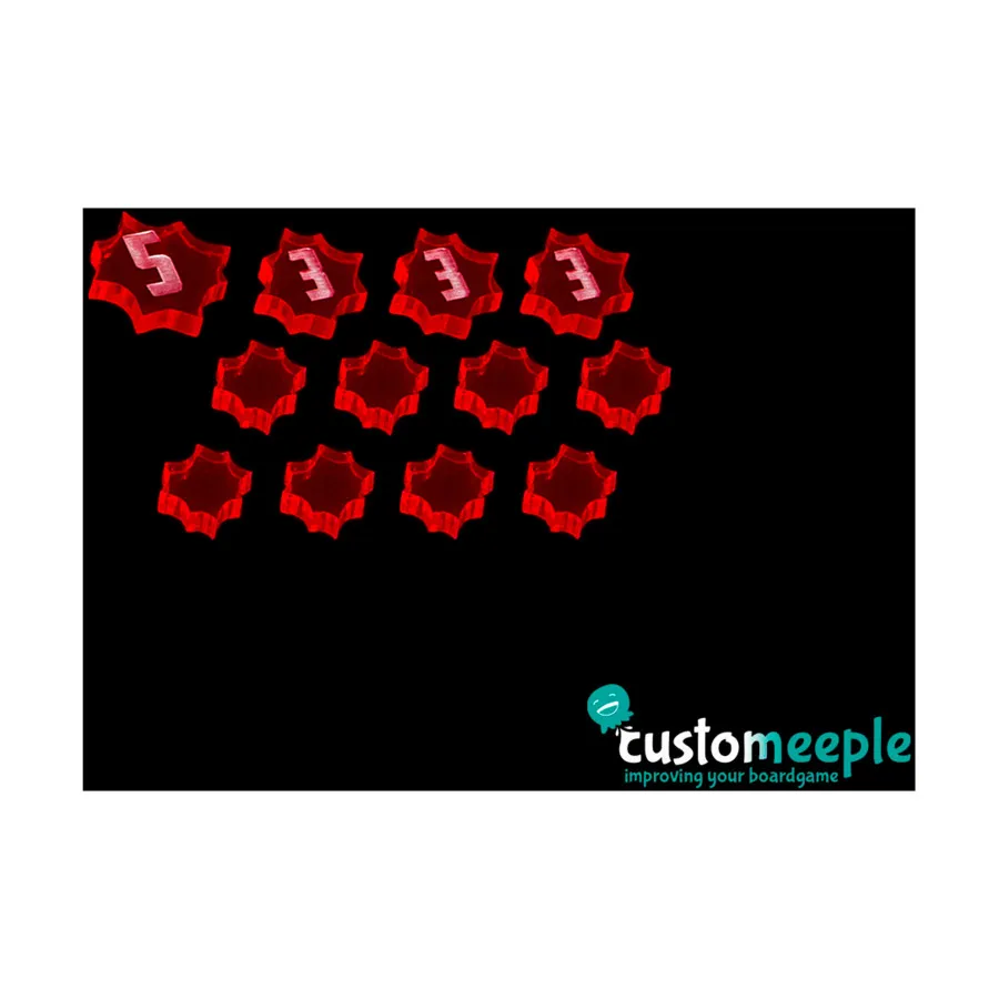 Маркеры попаданий, Keyforge - Tokens and Markers
Маркеры попаданий, Keyforge - Tokens and Markers